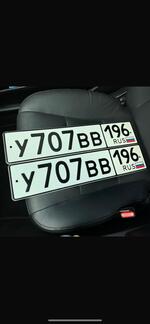 Фото номера У707ВВ 196