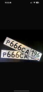 Фото номера Р666СА 196