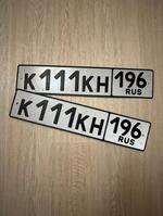 Фото номера К111КН 196
