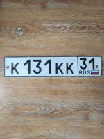 Фото номера К131КК 31