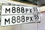 Фото номера М888РХ 55