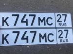 Фото номера К747МС 27