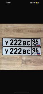 Фото номера У222ВС 96